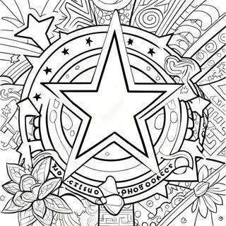 Astros Logo Kleurplaat | Astros kleurplaat