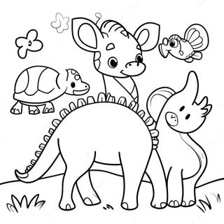 Genesis Dieren Kleurplaat | Genesis kleurplaat