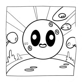 Pacman achter Geesten Kleurplaat | Pacman kleurplaat
