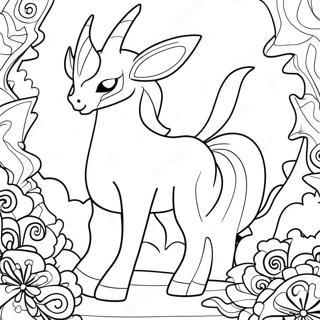 Shiny Arceus Kleurplaat | Arceus kleurplaat