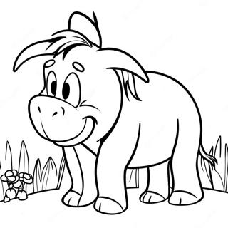 Eeyore Kleurplaat | Eeyore kleurplaat