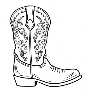 Cowboylaars Kleurplaat | Cowboylaars kleurplaat