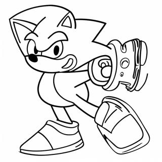 Sonic X Kleurplaat | Sonic X kleurplaat