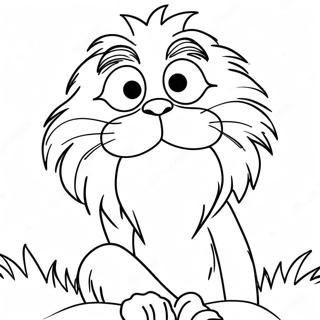 Lorax Kleurplaat | Lorax kleurplaat