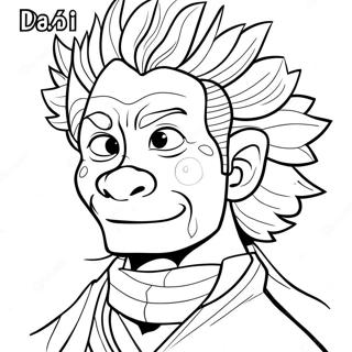 Dabi Kleurplaat | Dabi kleurplaat