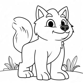 Wolfoo Kleurplaat | Wolfoo kleurplaat