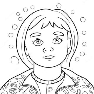 ADHD Bewustzijn Kleurplaat | ADHD kleurplaat