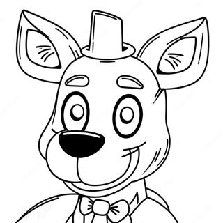 Mangle FNAF Kleurplaat | Mangle FNAF kleurplaat