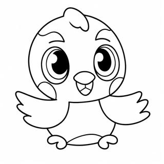 Piplup Kleurplaat | Piplup kleurplaat