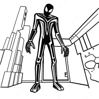 Enderman Kleurplaat | Enderman kleurplaat