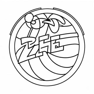 76ers Logo Kleurplaat | 76ers kleurplaat