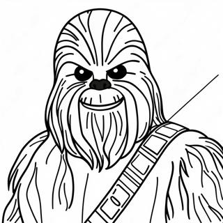 Chewbacca Kleurplaat | Chewbacca kleurplaat