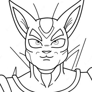 Beerus Kleurplaat | Beerus kleurplaat