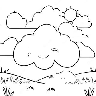 Wolk Kleurplaten
