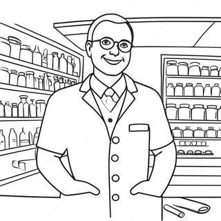 Apotheek Kleurplaat | Apotheek kleurplaat