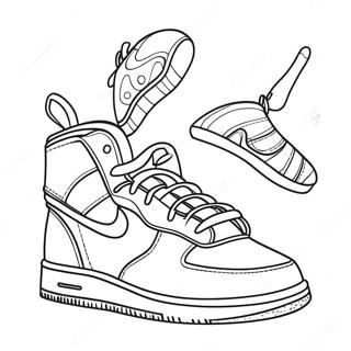 Sneaker Kleurplaten