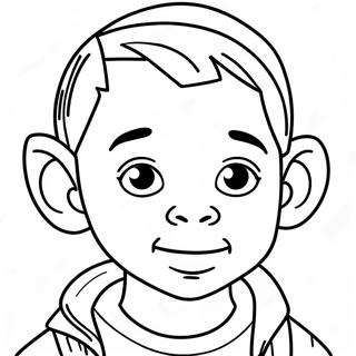 Prodigy Personage in Actie Kleurplaat | Prodigy kleurplaat