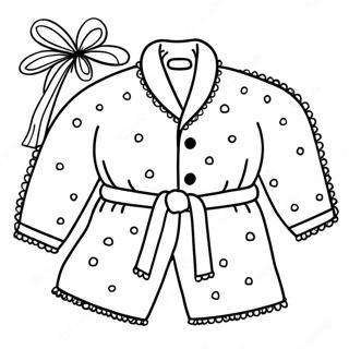 Pyjama kleurplaat | Pyjama kleurplaat