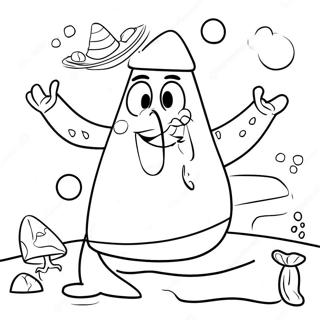 Patrick Ster Kleurplaat | Patrick Ster kleurplaat