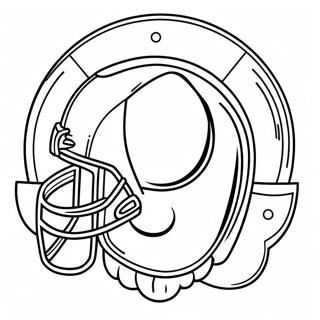 Colts Team Logo Kleurplaat | Colts kleurplaat
