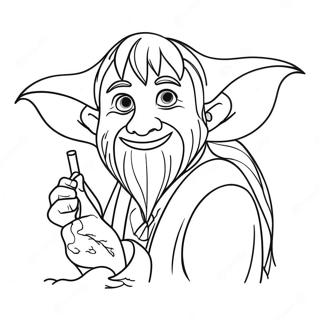 De Hobbit Kleurplaat | De Hobbit kleurplaat
