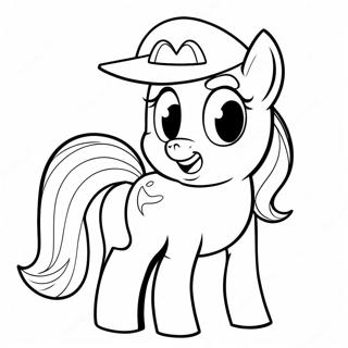 Applejack Kleurplaat | Applejack kleurplaat