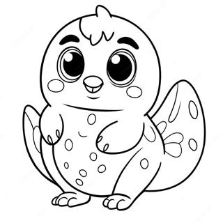Hatchimals Kleurplaat | Hatchimals kleurplaat