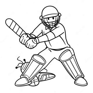 Cricket Kleurplaat | Cricket kleurplaat