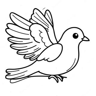 Dove Kleurplaat | Dove kleurplaat