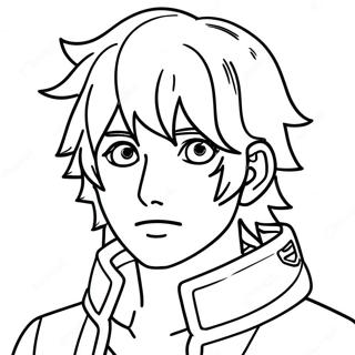 Minato Kleurplaat | Minato kleurplaat