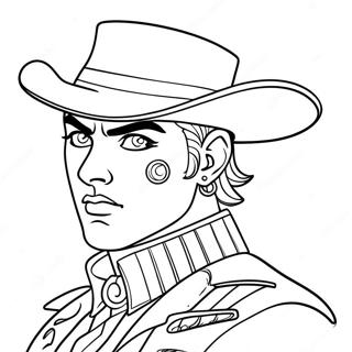 JJBA Kleurplaat | JJBA kleurplaat
