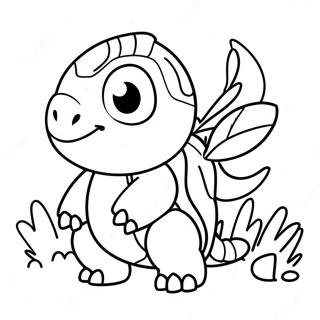 Turtwig Kleurplaat | Turtwig kleurplaat