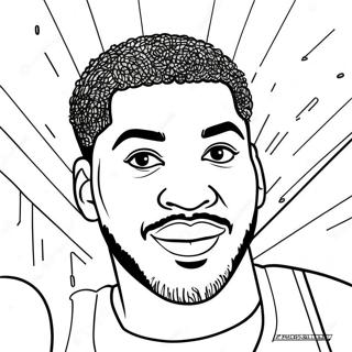Anthony Davis Kleurplaat | Anthony Davis kleurplaat