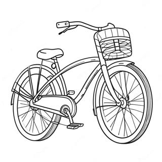 Fiets Kleurplaat | Fiets kleurplaat