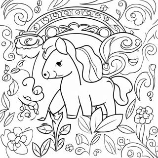 Kleurplaat van Psalm | Psalm kleurplaat