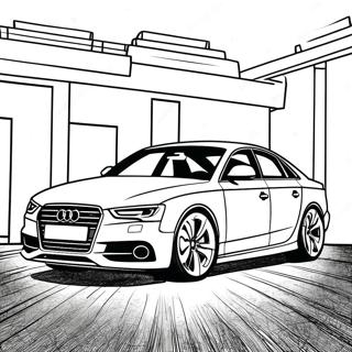 Audi Kleurplaat | Audi kleurplaat