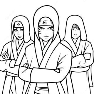 Akatsuki Kleurplaat | Akatsuki kleurplaat