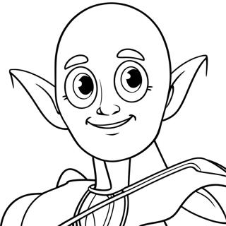 Megamind Kleurplaat | Megamind kleurplaat