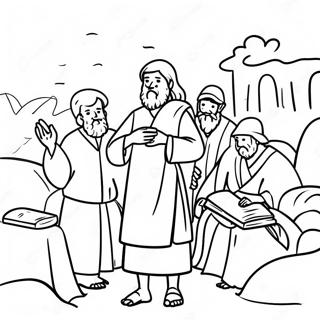 Leviticus Bijbelverhalen Kleurplaat | Leviticus kleurplaat