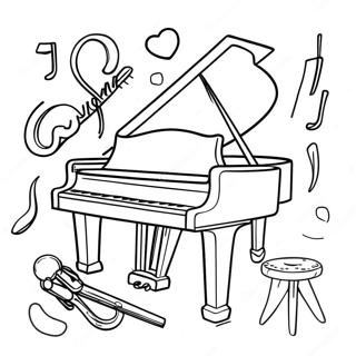 Instrument Kleurplaat | Instrument kleurplaat