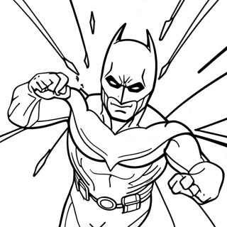 Batman Beyond Kleurplaat | Batman Beyond kleurplaat