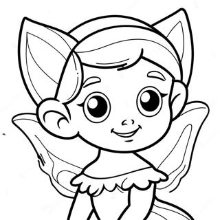 Pixie Kleurplaat | Pixie kleurplaat