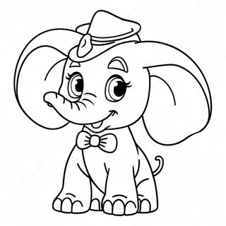 Dumbo Kleurplaat | Dumbo kleurplaat