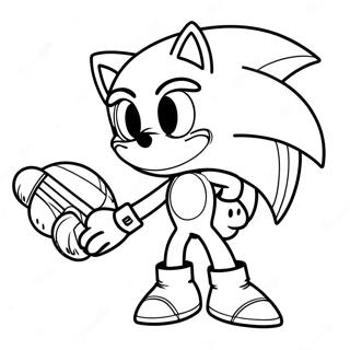 Sonic Boom Kleurplaat | Sonic Boom kleurplaat