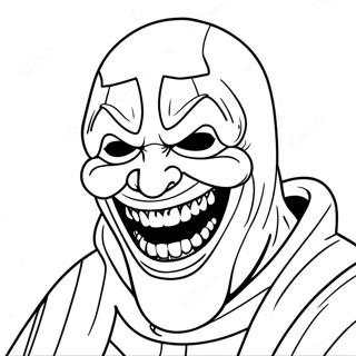 Terrifier Kleurplaat | Terrifier kleurplaat