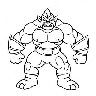 Machamp Kleurplaat | Machamp kleurplaat
