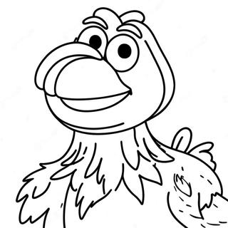 Grover Kleurplaat | Grover kleurplaat