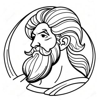Zeus Kleurplaat | Zeus kleurplaat