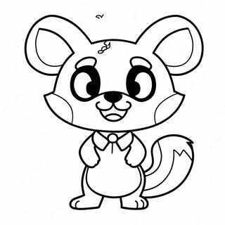 Aggretsuko Kleurplaat | Aggretsuko kleurplaat