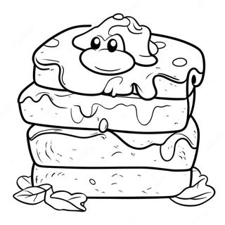 Brownie Kleurplaat | Brownie kleurplaat